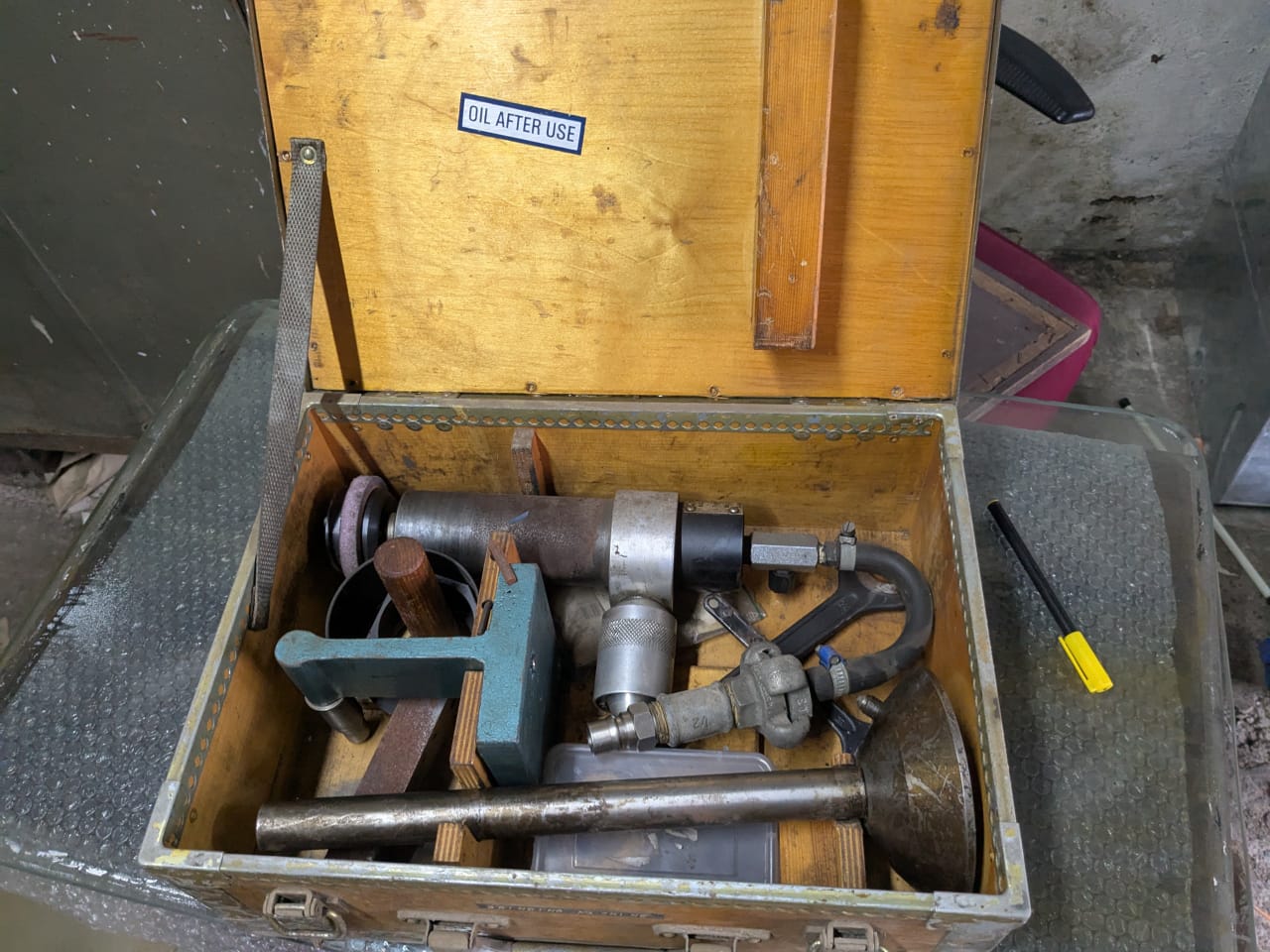 Chris Marine 75H valve grinder portable pneumatic valve - Image 10