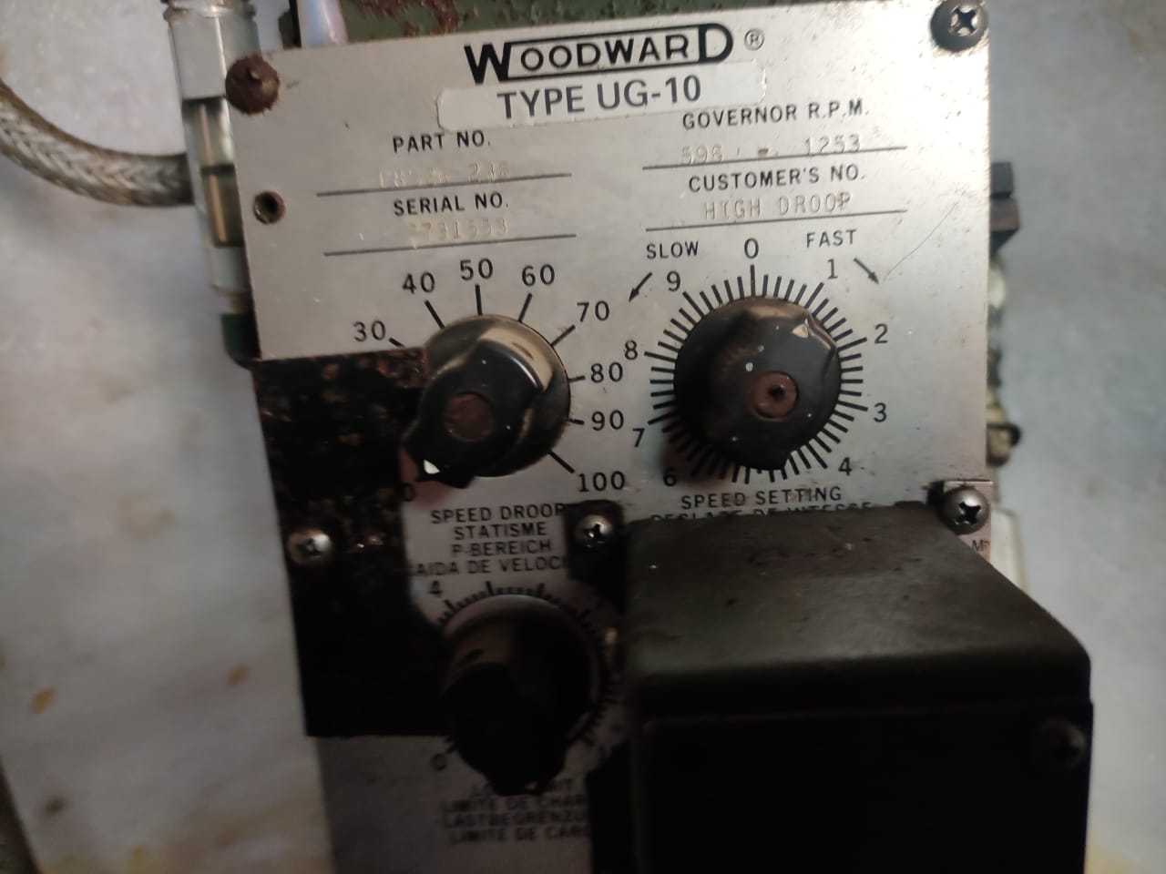 Woodward PGD governor marine - Image 4