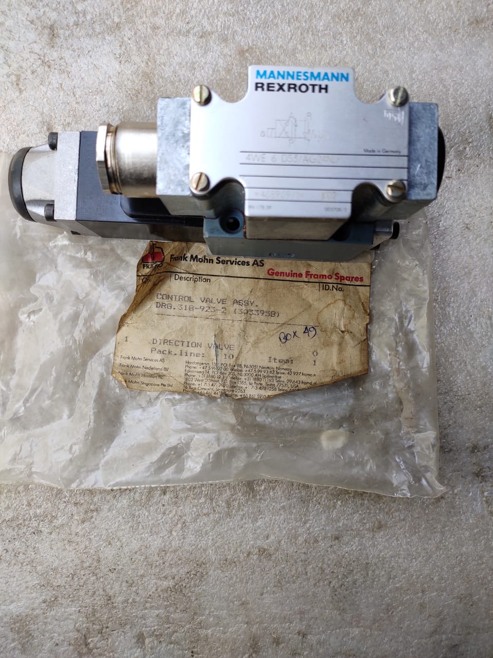 Rexroth 4WE 6 D53/AG24ND valve - Image 3
