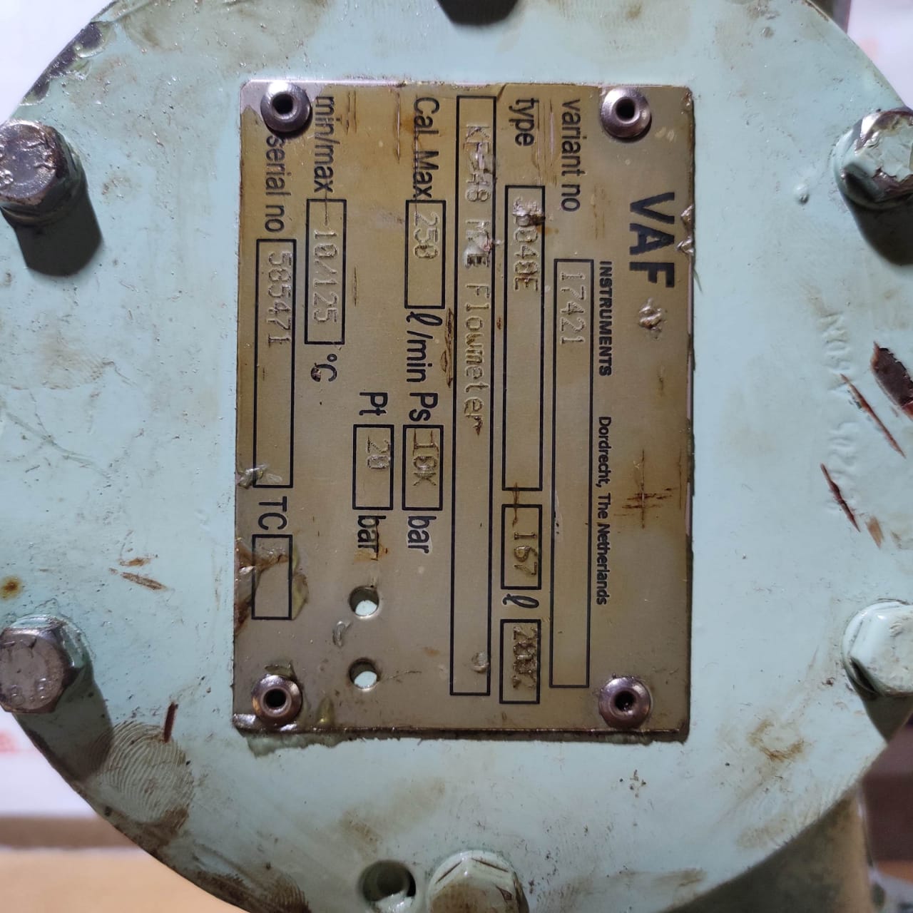 VAF flowmeter J5040E - Image 3
