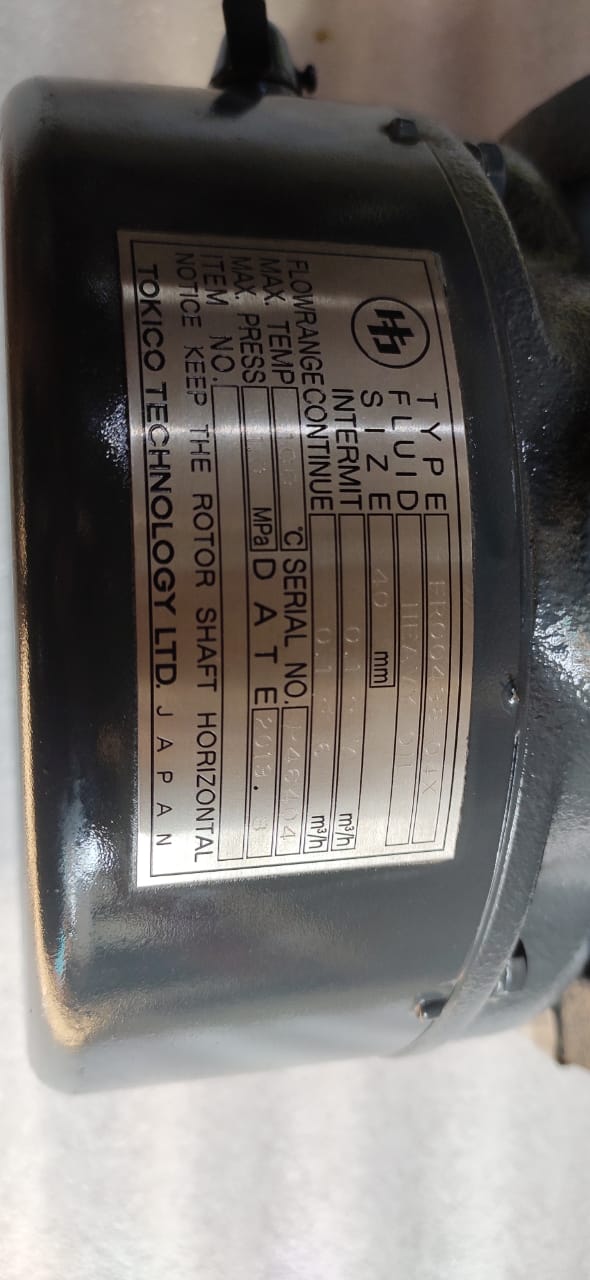 tokico heavy oil flow meter FR00438-04X - Image 4