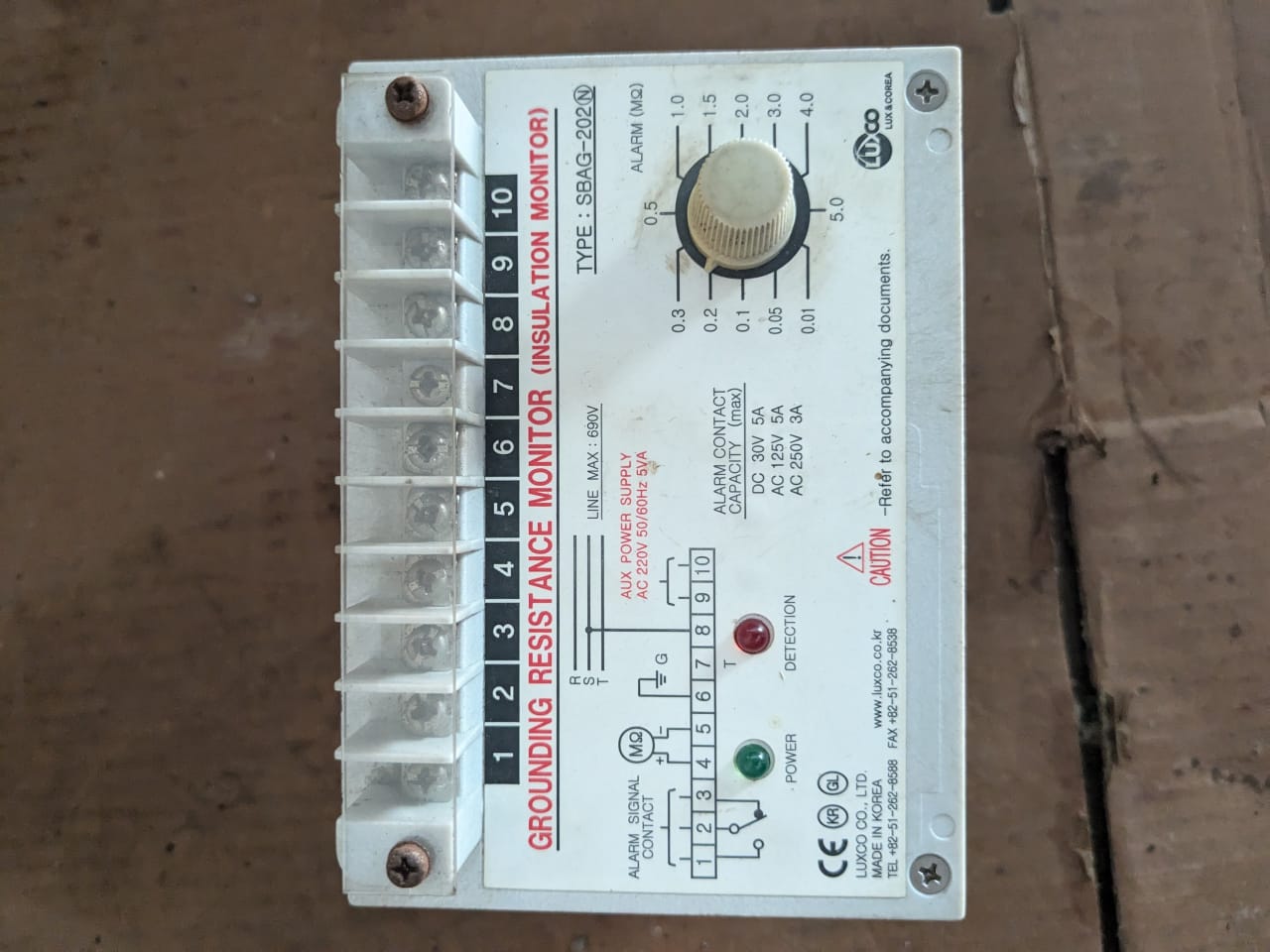 SBAG-202N Insulation Monitor - Image 3