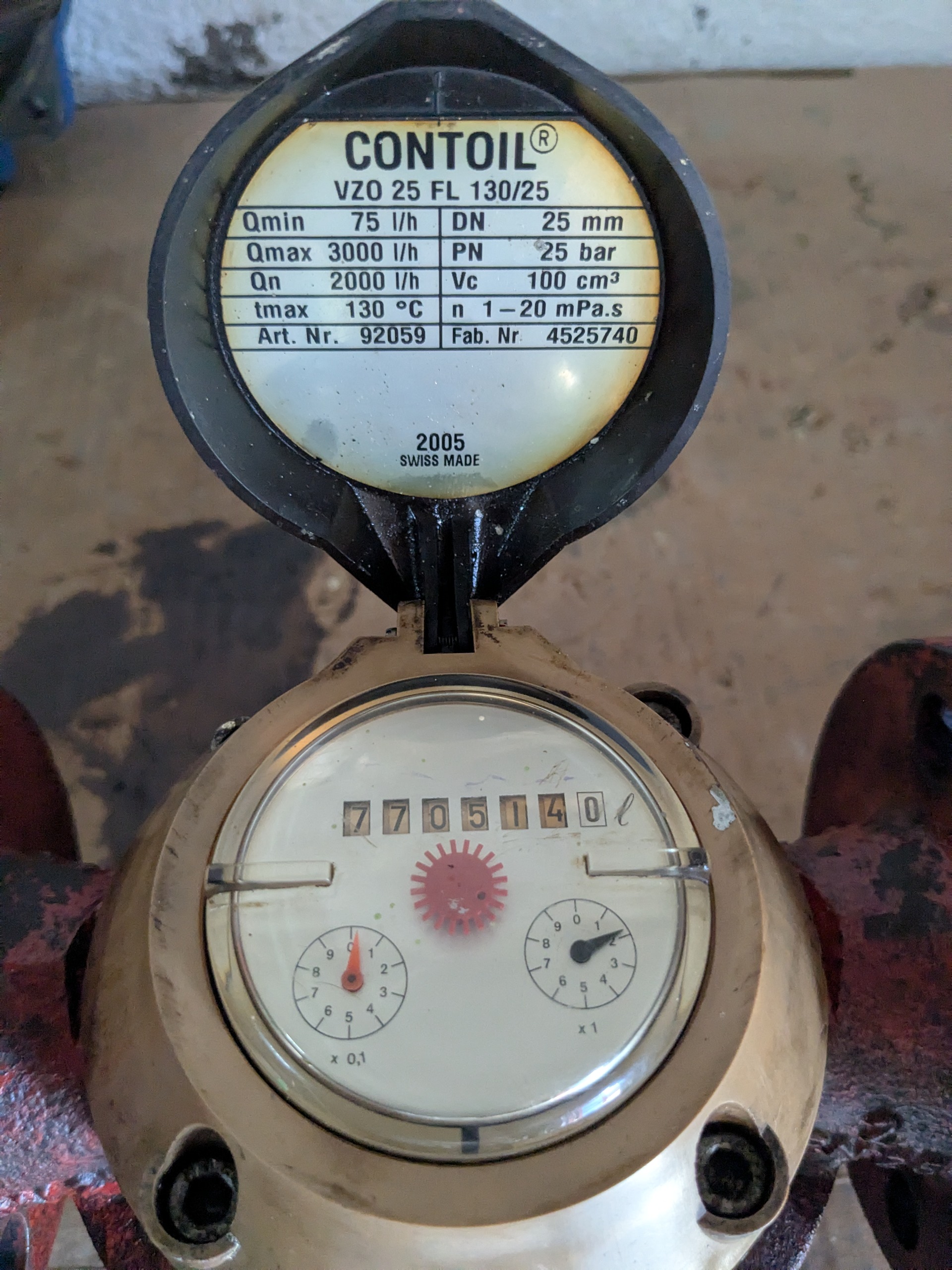 Contoil VZO 25 flow meter - Image 5