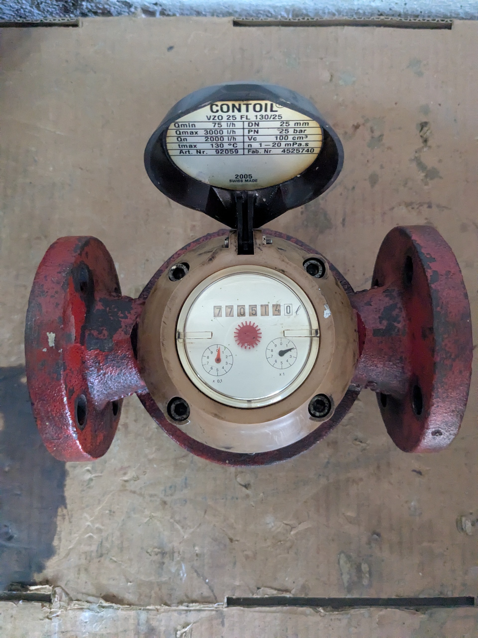 Contoil VZO 25 flow meter - Image 6