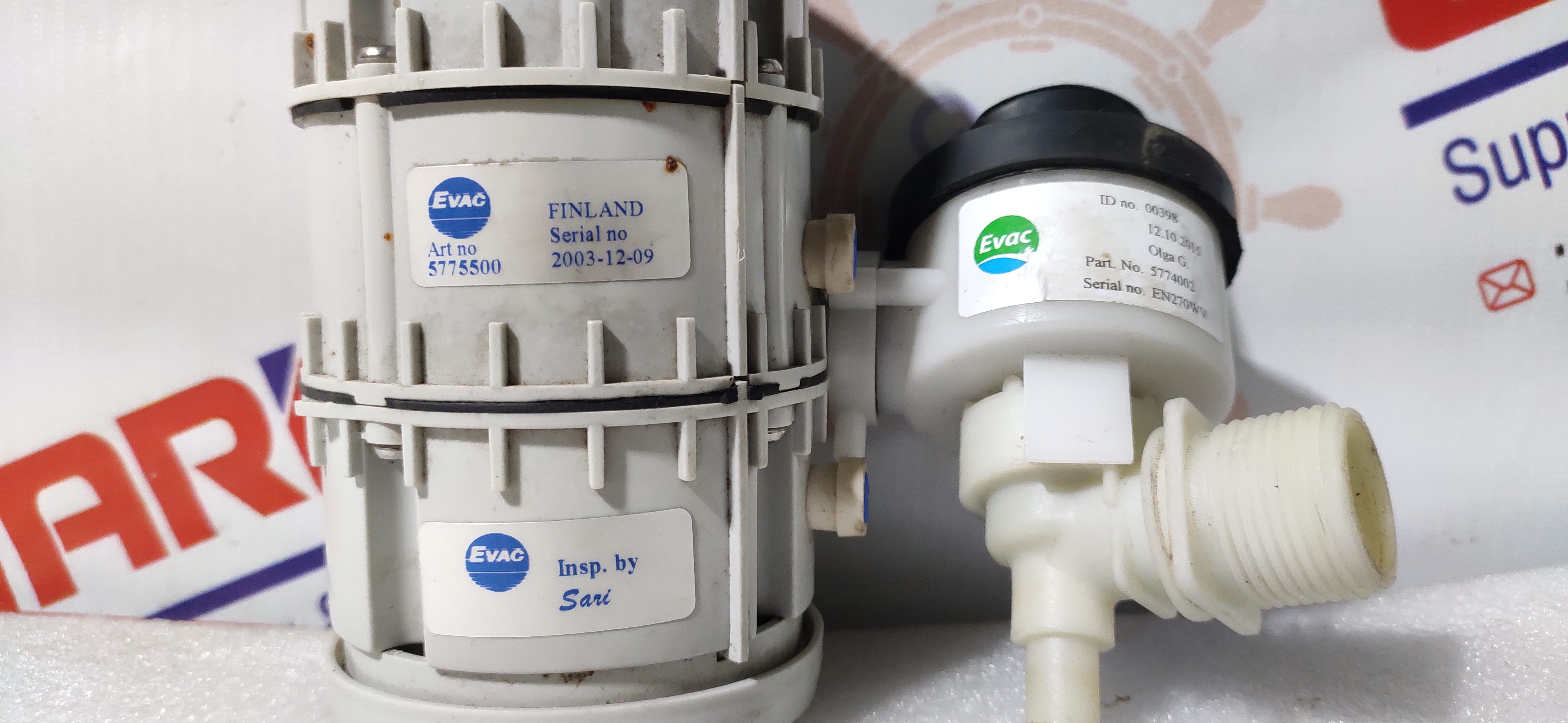 evac vacuum toilet control mechanism - Image 2