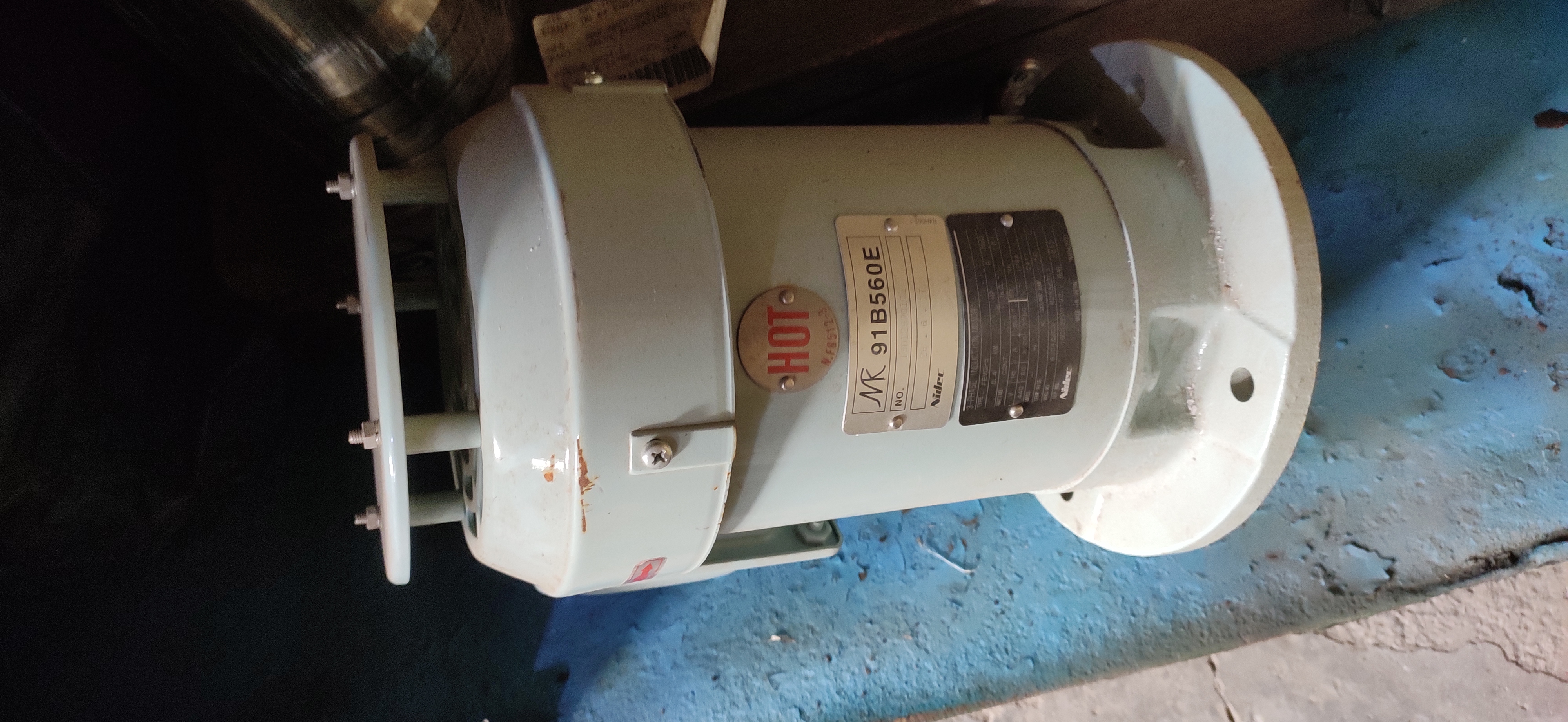 Nidec FEVQ-5 0.4kW 3-phase induction motor