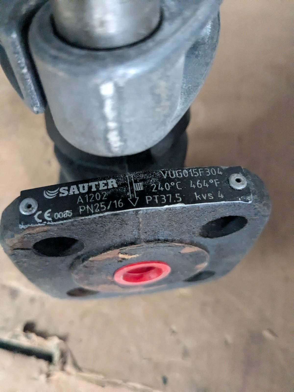Sauter VUG015F304 PN25 control valve - Image 2