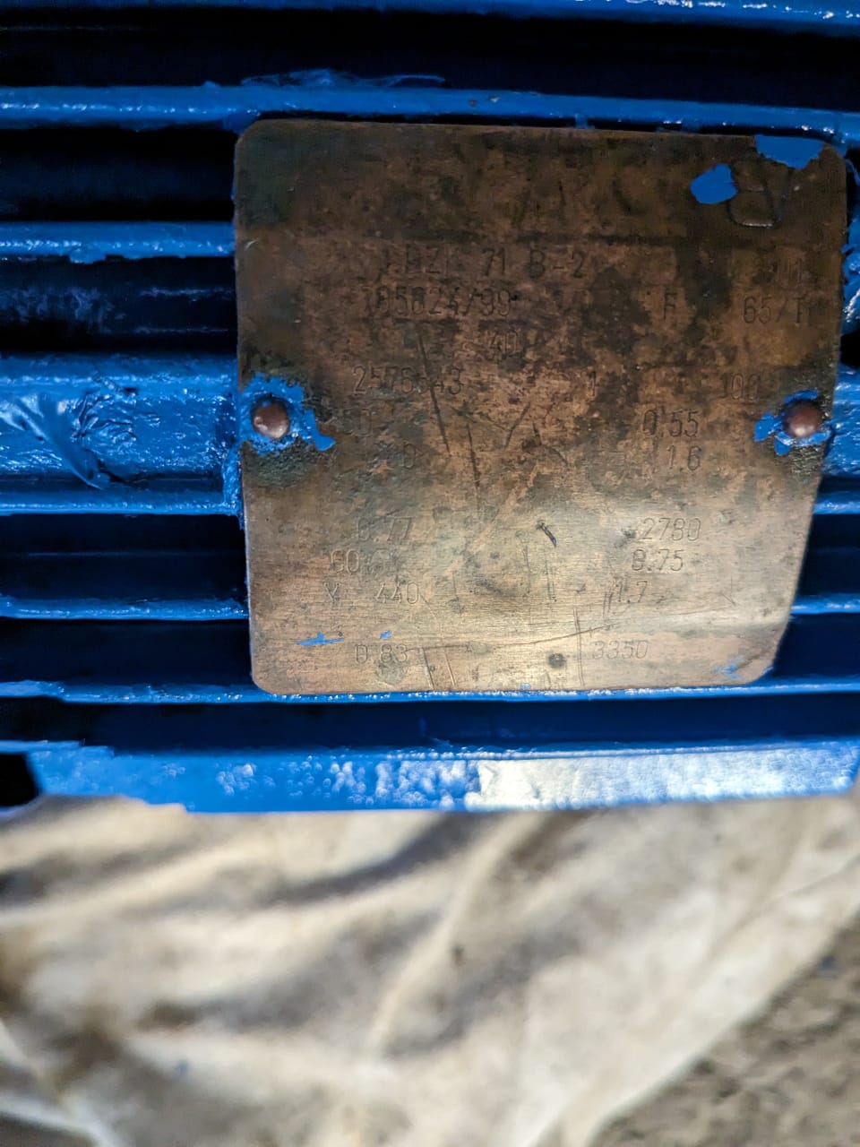 0.75kW 3350RPM marine motor - Image 3