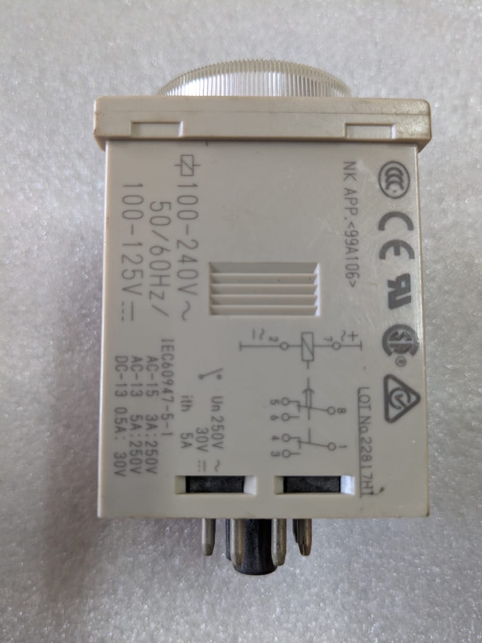Omron H3CR-A8E Timer - Image 4
