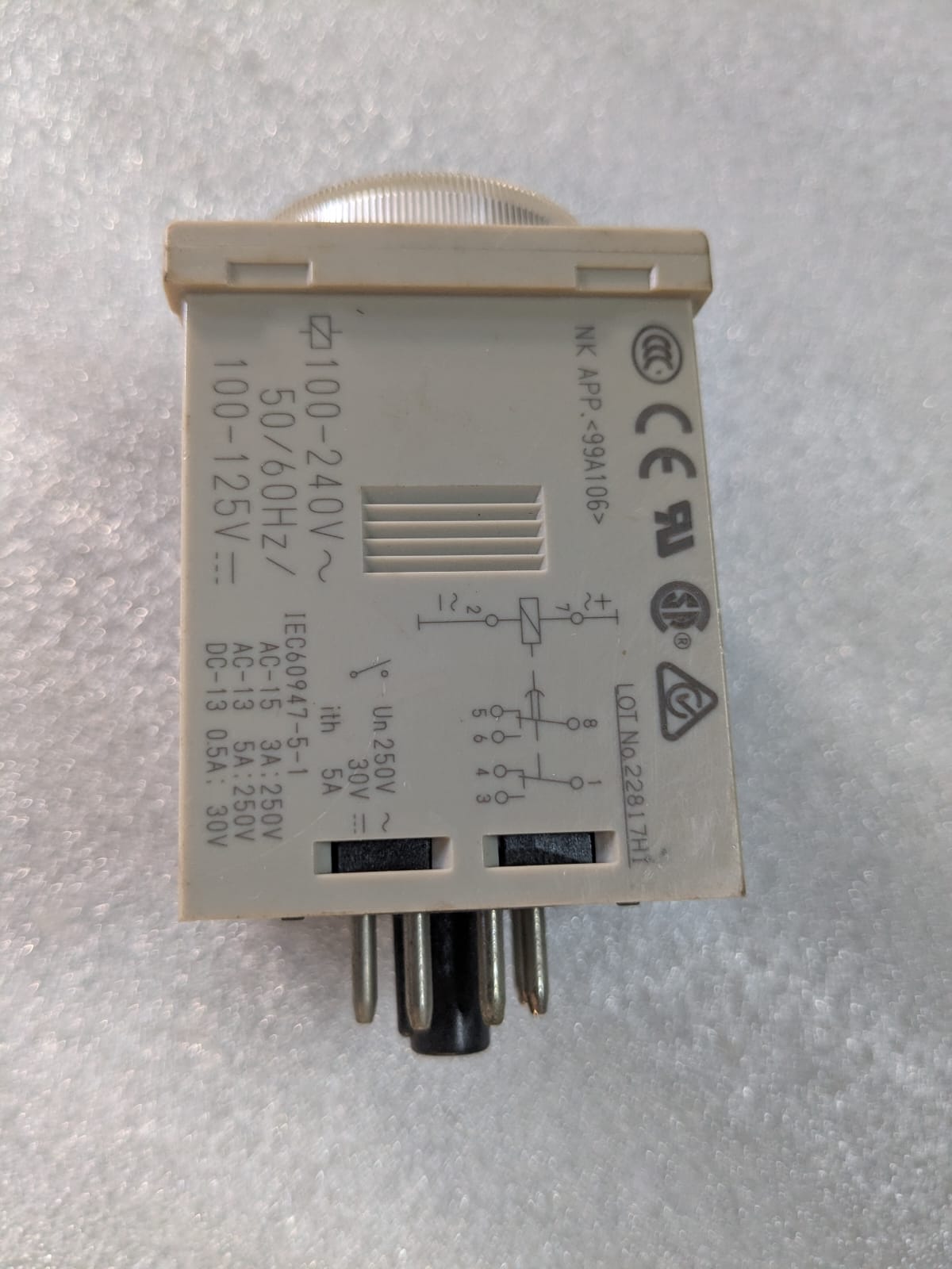 Omron H3CR-A8E Timer - Image 3