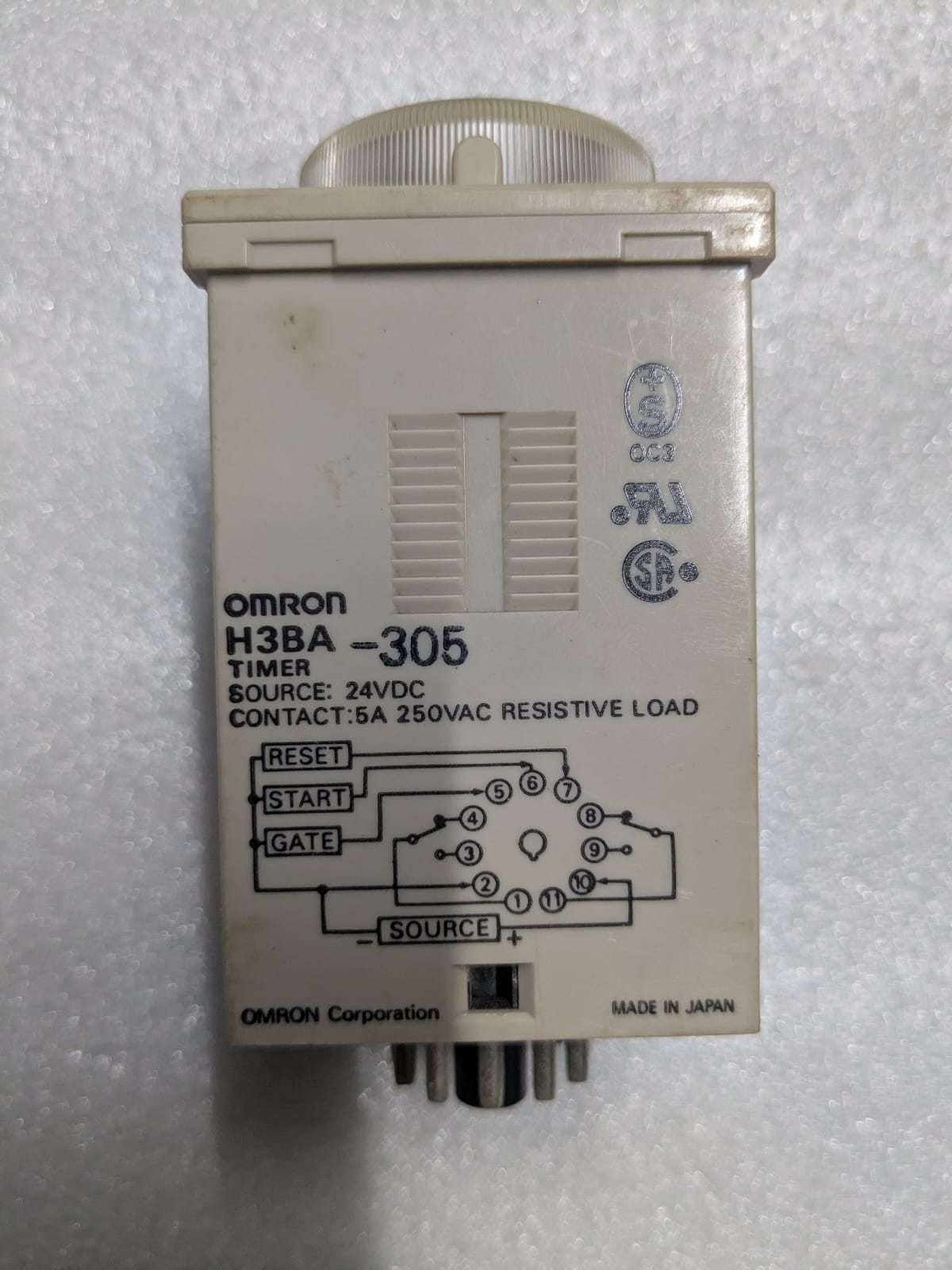 Omron H3BA-305 Timer Relay
