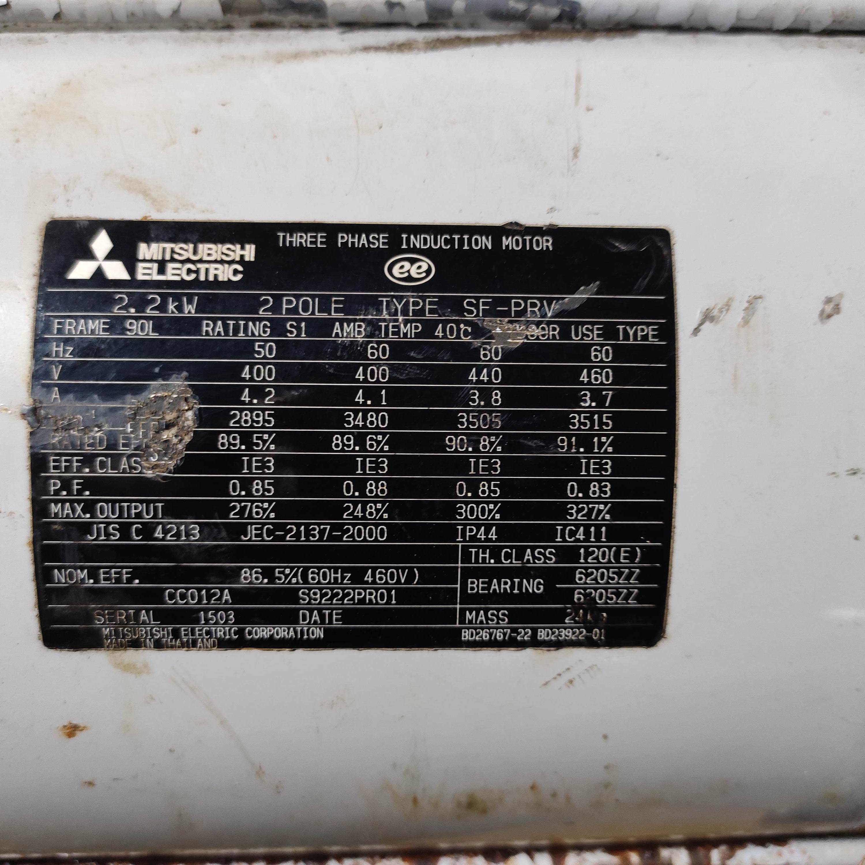 SF-PRV  Induction Motor