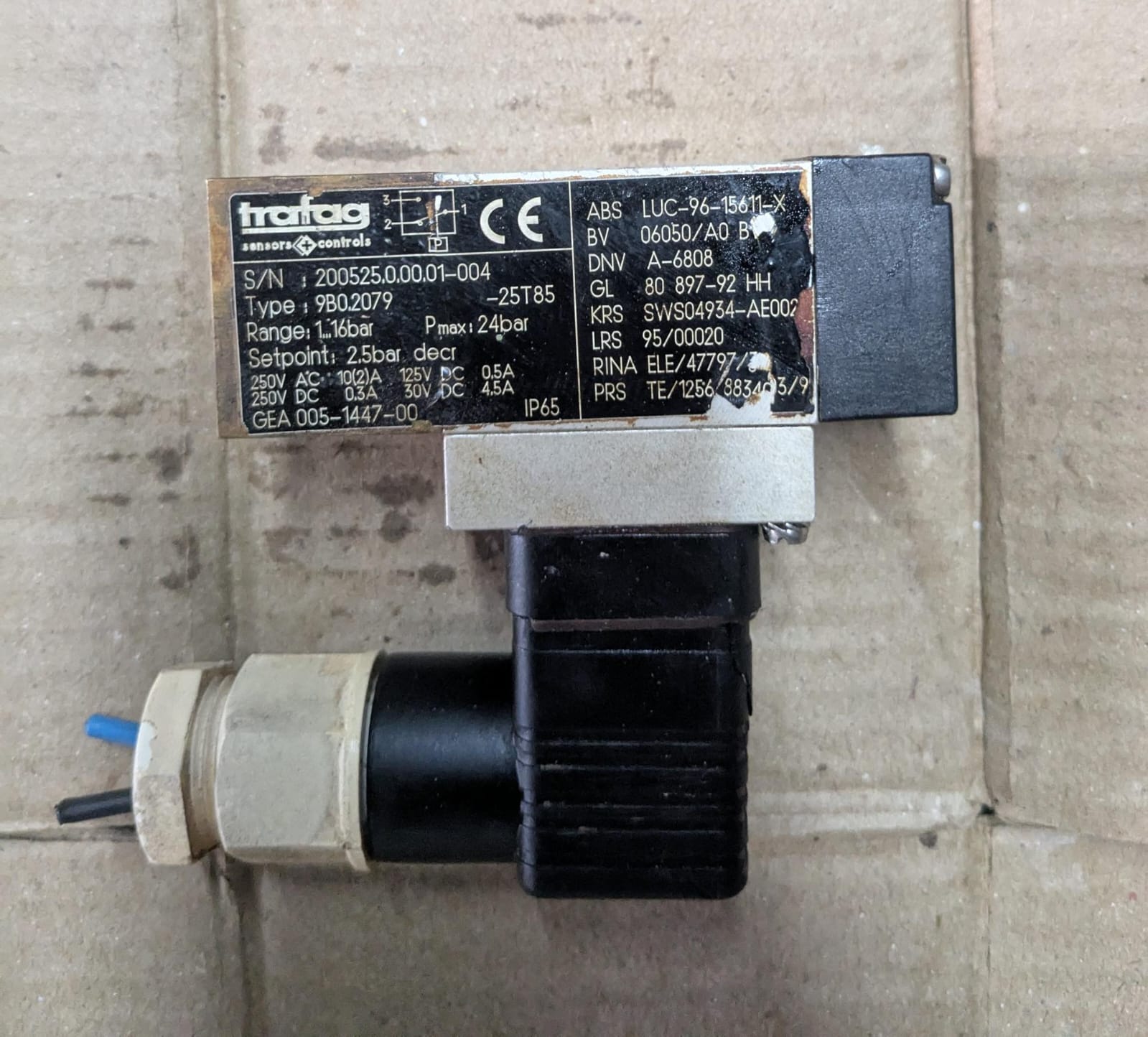 9B0.2079 Pressure Switch